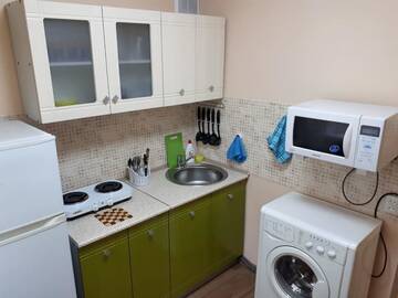 Фото номера Апартаменты с 1 спальней Апартаменты Lux Apartment on Potanina 19 г. Усть-Каменогорск 8