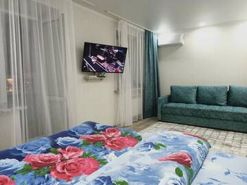 Фото номера Апартаменты Апартаменты APARTMENT on POBEDY 5 Avenue г. Усть-Каменогорск 26