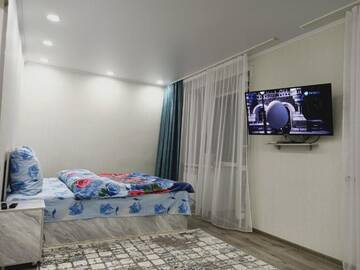 Фото номера Апартаменты Апартаменты APARTMENT on POBEDY 5 Avenue г. Усть-Каменогорск 24