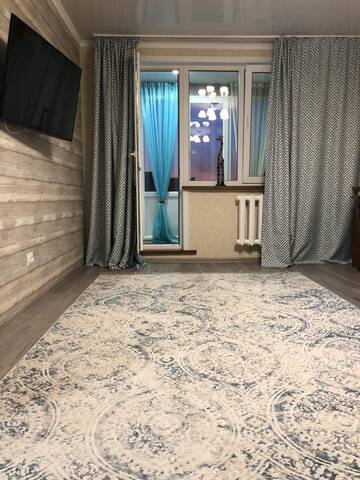 Фото номера Апартаменты с 2 спальнями Апартаменты ApartLux on Krasina-Abay Street г. Усть-Каменогорск 8