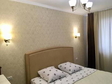 Фото номера Апартаменты с 2 спальнями Апартаменты ApartLux on Krasina-Abay Street г. Усть-Каменогорск 12