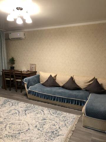 Фото номера Апартаменты с 2 спальнями Апартаменты ApartLux on Krasina-Abay Street г. Усть-Каменогорск 7