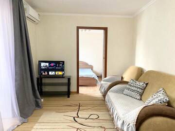Фото номера Апартаменты с 2 спальнями Апартаменты Apartment on Astana 12/1 г. Усть-Каменогорск 8