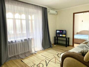 Фото номера Апартаменты с 2 спальнями Апартаменты Apartment on Astana 12/1 г. Усть-Каменогорск 23