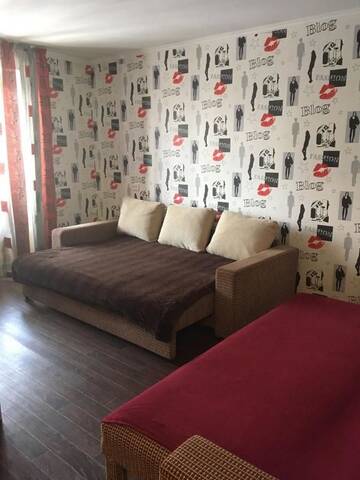 Фото номера Апартаменты с 1 спальней Апартаменты Apartments on Slavinskogo 64 г. Усть-Каменогорск 77