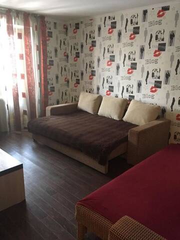 Фото номера Апартаменты с 1 спальней Апартаменты Apartments on Slavinskogo 64 г. Усть-Каменогорск 41