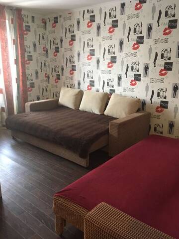 Фото номера Апартаменты с 1 спальней Апартаменты Apartments on Slavinskogo 64 г. Усть-Каменогорск 11