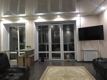 Фото номера Апартаменты с 1 спальней Апартаменты ApartLux on Burova Street г. Усть-Каменогорск 14