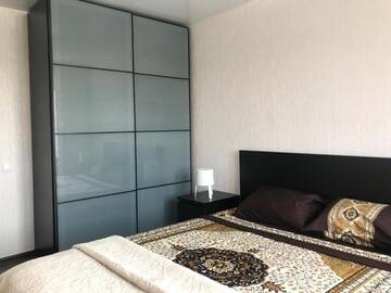 Фото номера Апартаменты с 1 спальней Апартаменты ApartLux on Burova Street г. Усть-Каменогорск 32