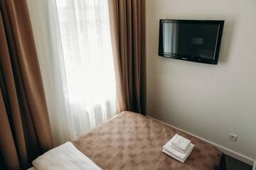 Фото номера Бюджетный двухместный номер с 1 кроватью Отель 7 Boutique Hotel г. Усть-Каменогорск 10