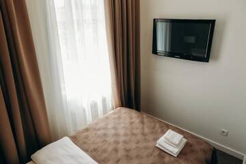 Фото номера Бюджетный двухместный номер с 1 кроватью Отель 7 Boutique Hotel г. Усть-Каменогорск 5